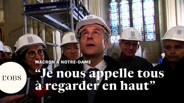 Notre-Dame de Paris : Macron profite de sa visite pour balayer la polémique sur Hanouka à l’Elysée