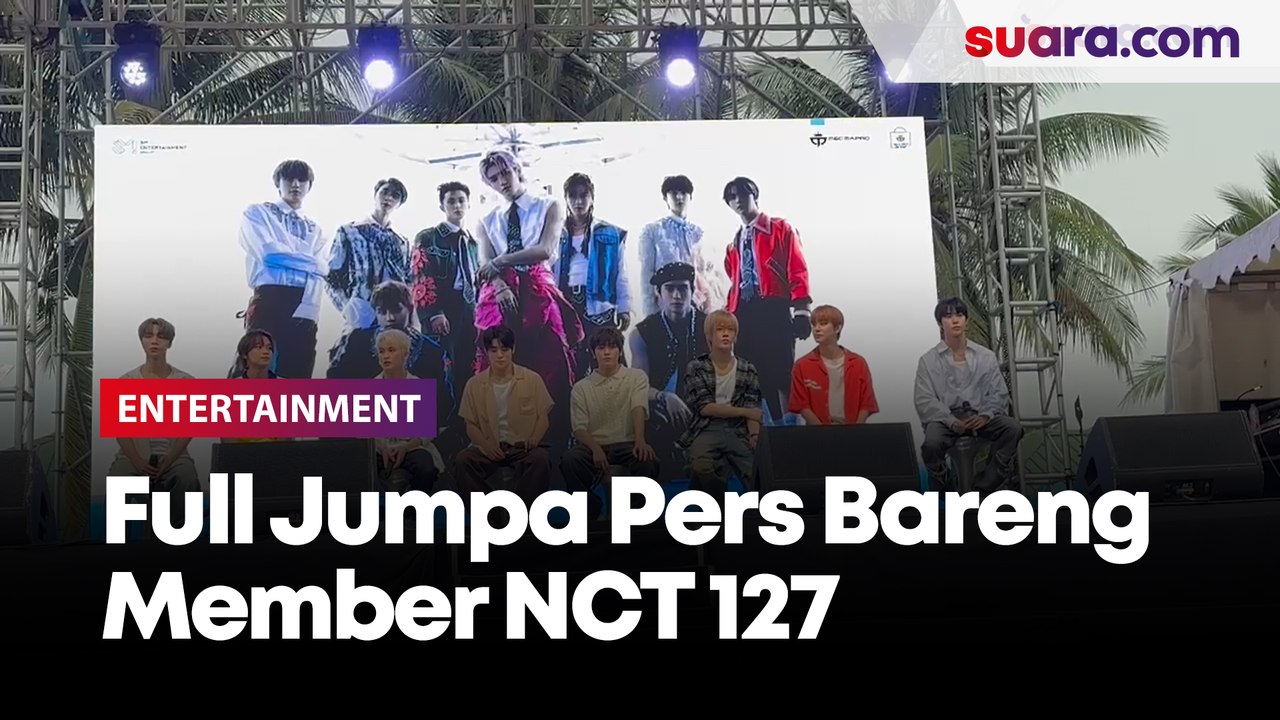 Full Jumpa Pers Bareng Member NCT 127 di Acara Face To Face Album Sign Event in Jakarta