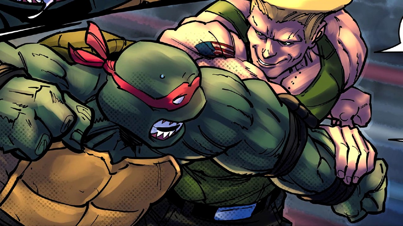 TMNT vs Street Fighter Round 1: Rafa vs Guile