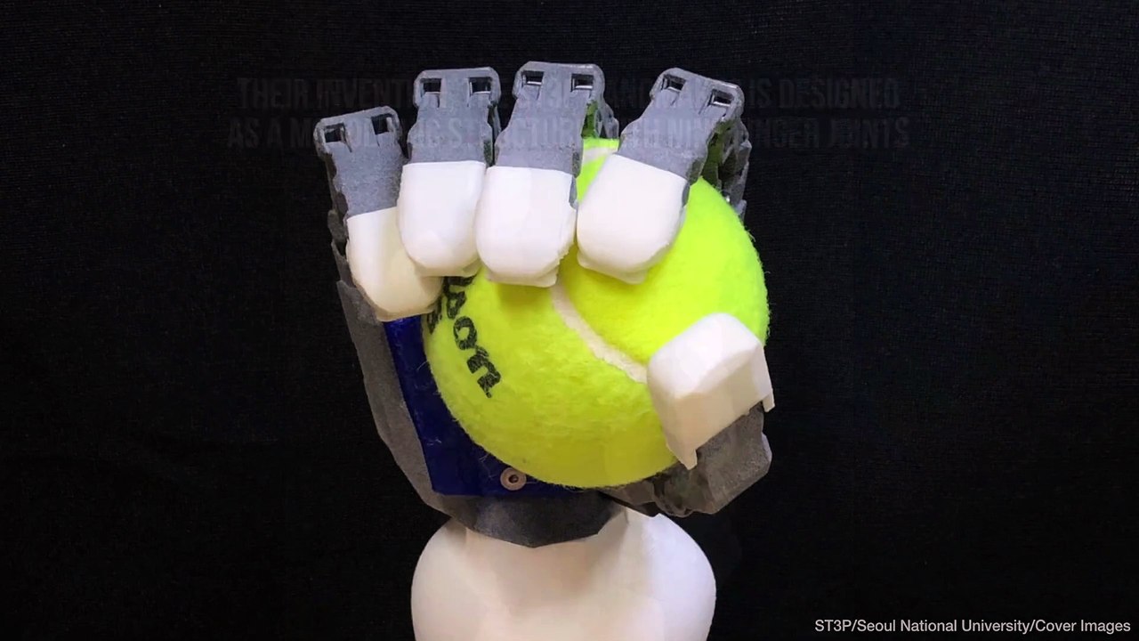 Korean Scientists Develop Prosthetic Hand That Can Be 3D Printed And Assembled In Minutes