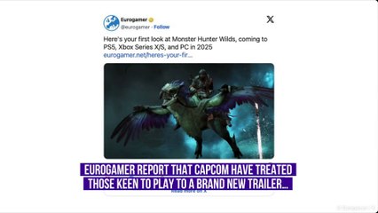 Monster Hunter Wilds dropping in 2025