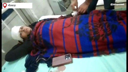 भीलवाड़ा: मामूली कहासूनी के बाद दम्पत्ति में झगड़ा, पीट-पीटकर पत्नी का किया यह हाल..