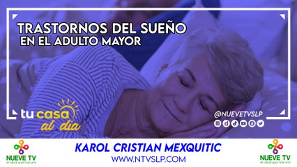 Trastornos del sueño en el adulto mayor