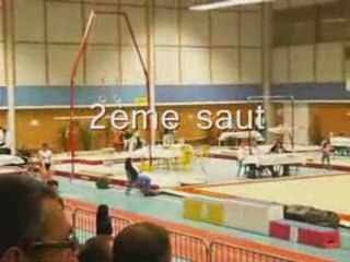 Saut compétition: Tsukahara carpé