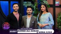 The Night Show with Ayaz Samoo | Ahmed Ali Akbar & Amna ilyas | 8th December 2023 | ARY Zindagi