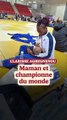 Clarisse Agbegnenou, maman et championne du monde