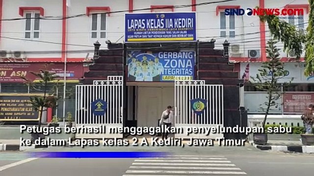 Petugas Gagalkan Penyelundupan Sabu Dicampur Nasi Putih di Lapas Kediri