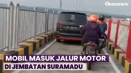 Kronologi Mobil Masuk Jalur Motor di Jembatan Suramadu