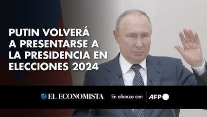 Putin volverá a presentarse a la presidencia en las elecciones de 2024