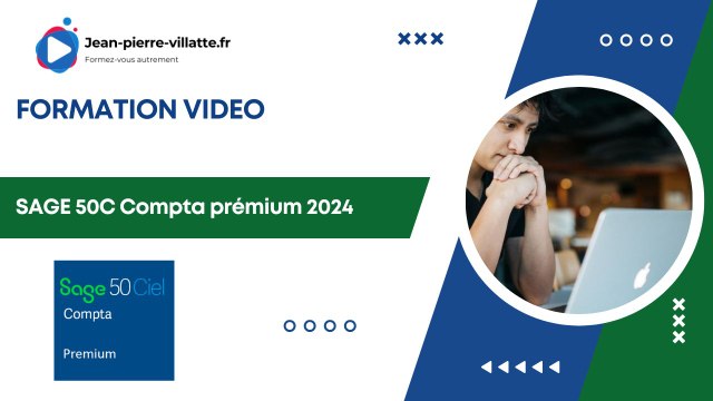 SAGE 50C Compta prémium 2024 : Présentation de la formation