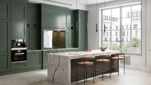 2024 Kitchen Trends: Earth Tones, Beverage Centers, and More