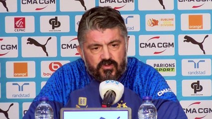 FCL-OM : Gattuso et les problèmes de l'OM à l'extérieur