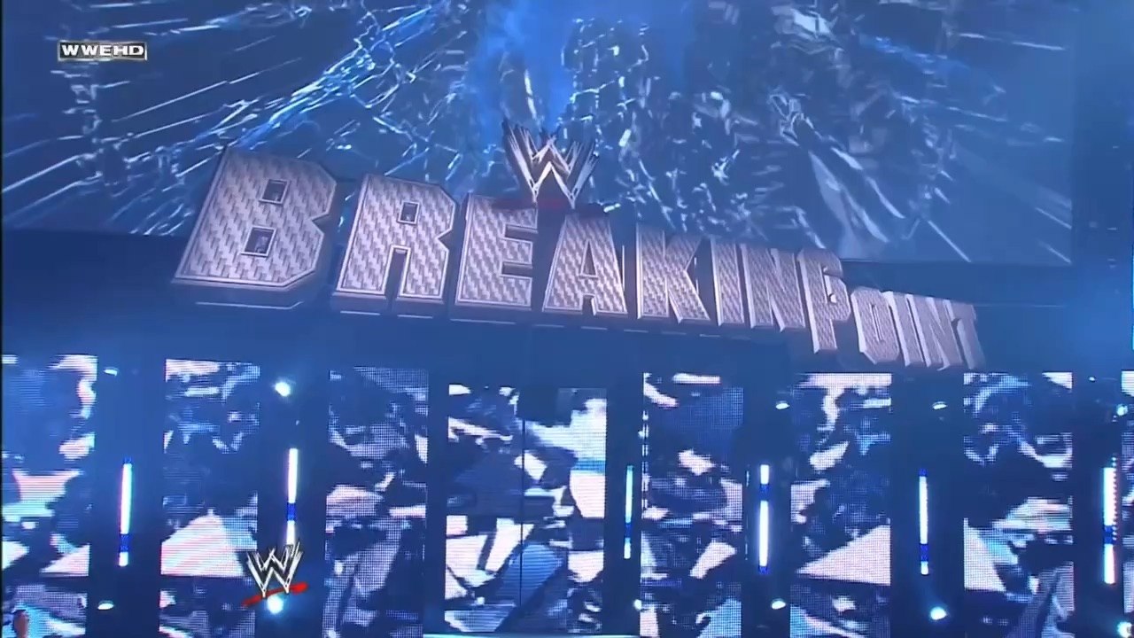 RANDY ORTON ENTRANCE - BREAKING POINT 2009 VS JOHN CENA (I QUIT MATCH)