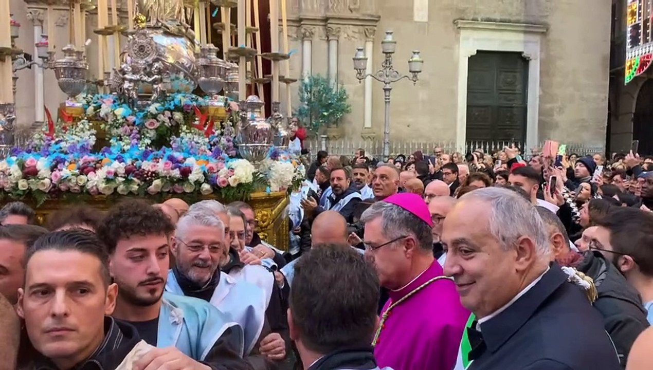 Palermo, in processione per l'Immacolata