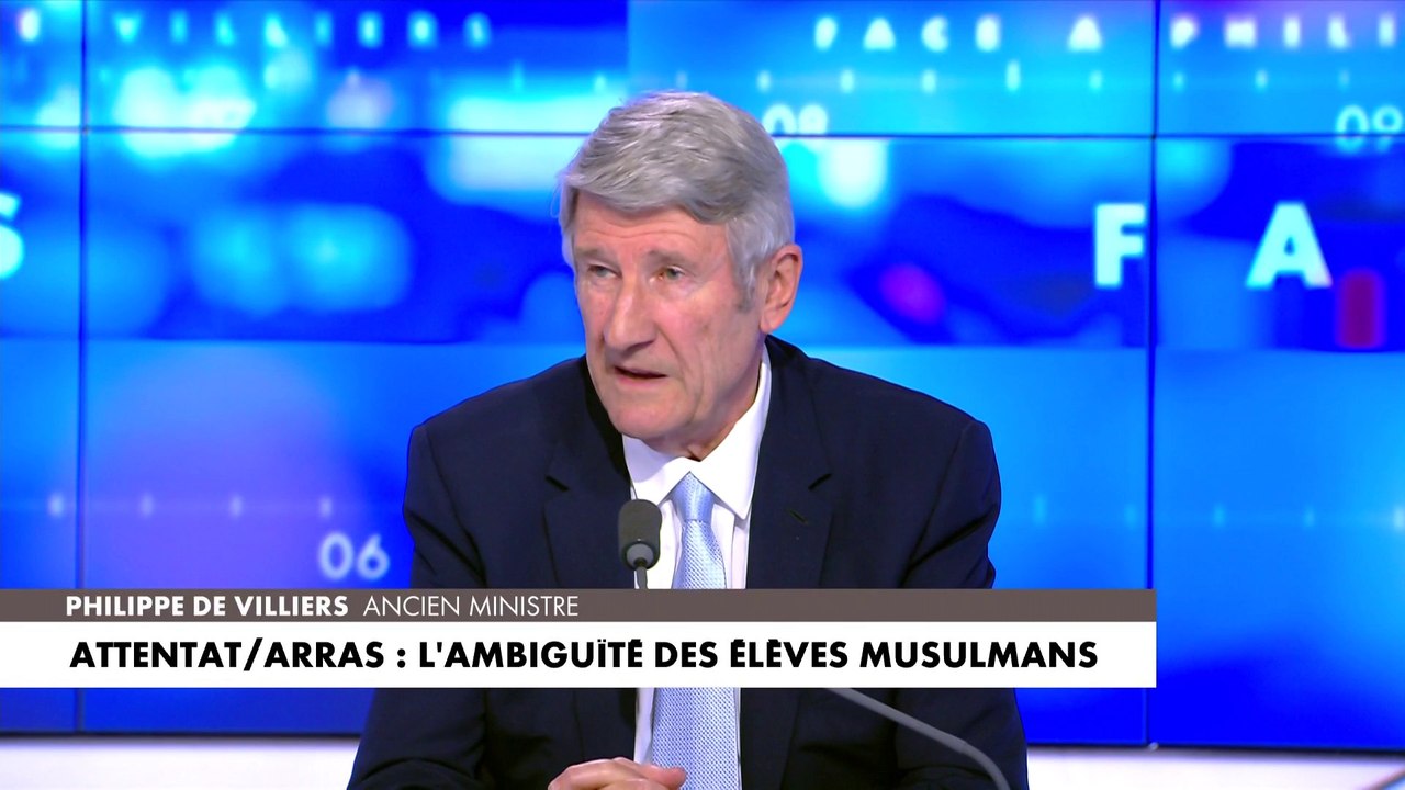 Philippe de Villiers : «Si on veut qu’ils nous ressemblent, ce ne sera pas dans l’hédonisme, le nihilisme, la laïcité du vide, ce sera dans l’exaltation commune de notre patrimoine vital»