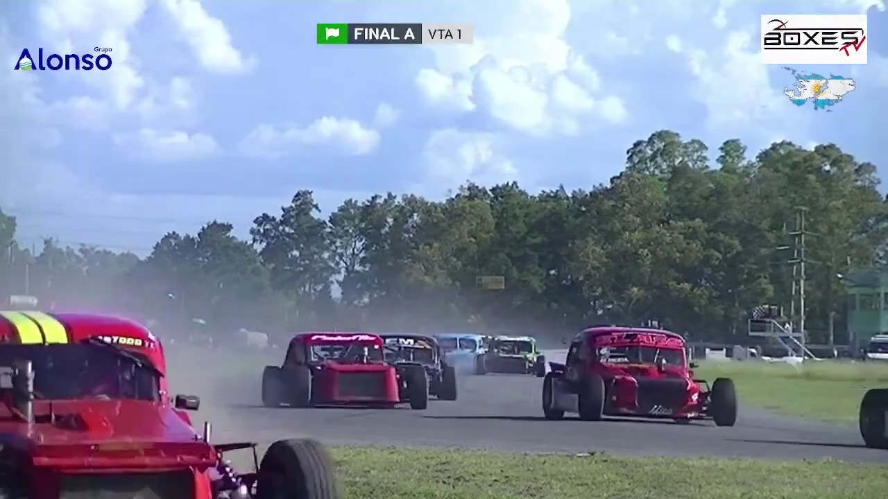 TC Bonaerense Clase A 2023 Dolores 2 Final Start Perugini Big Crash