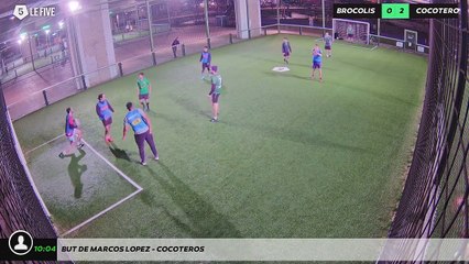 But de Marcos Lopez - COCOTEROS