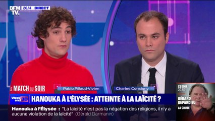 LE MATCH DU SOIR - Pablo Pillaud-Vivien sur la célébration d'Hanouka à l'Élysée: "Il y a une espèce de vent de folie autour de tout ce qui touche les confessions"