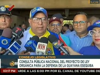 Sucre | Realizan consulta pública nacional del proyecto de Ley Orgánica para la Defensa del Esequibo