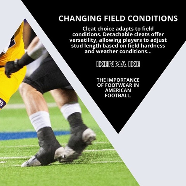 | IKENNA IKE | THE IMPORTANCE OF FOOTWEAR IN AMERICAN FOOTBALL: MENTAL CONFIDENCE (PART 2) (@IKENNAIKE)