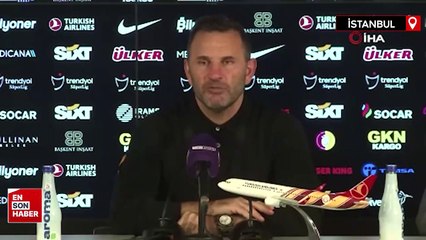 Okan Buruk: Kopenhag maçı öncesi kazanmak istiyorduk, moral oldu