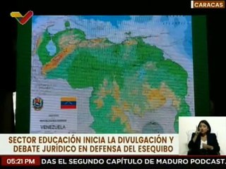 Sector educativo inicia la divulgación del Proyecto de Ley Para la Defensa de la Guayana Esequiba