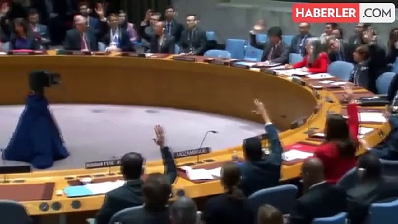 ABD, BMGK'de Gazze'de acilen insani ateşkes talep edilen karar tasarısını veto etti