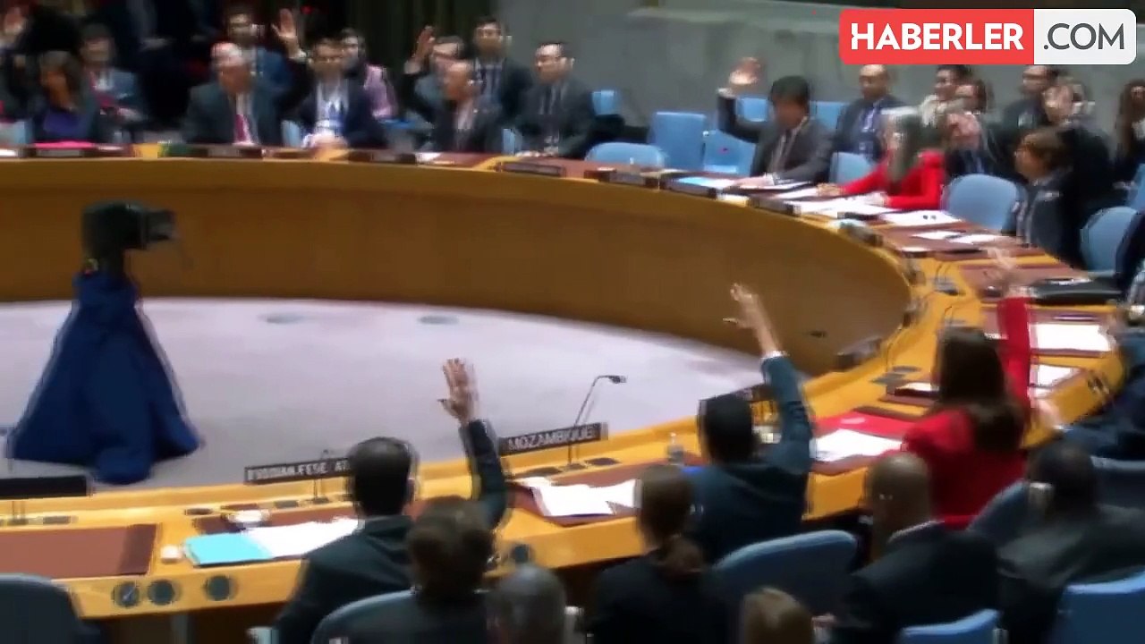 ABD, BMGK'de Gazze'de acilen insani ateşkes talep edilen karar tasarısını veto etti