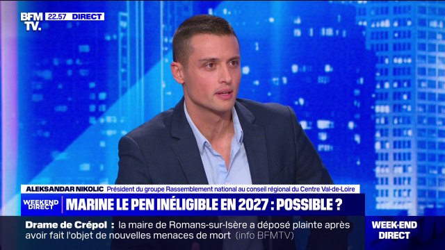 Soupçons d'emplois fictifs au Parlement européen: pour Aleksandar Nikolic (RN), le procès va permettre de clarifier les choses
