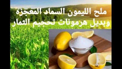 ملح الليمون او حمض الستريك السماد المعجزه وبديل طبيعي لهرمون تحجيم الثمار
