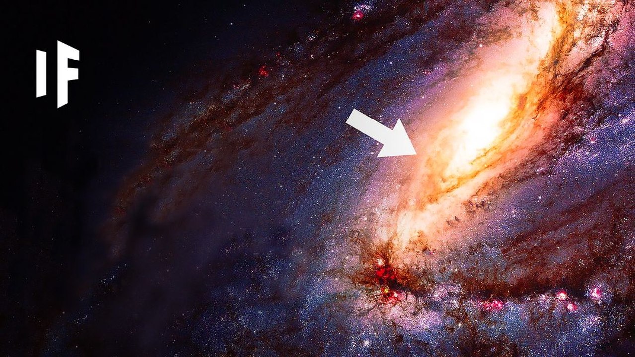 What If Earth Was Near the Center of the Milky Way?