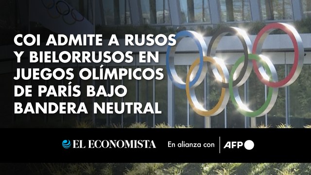 COI admite a rusos y bielorrusos en Juegos Olímpicos de París bajo bandera neutral