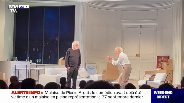 Le comédien Pierre Arditi transporté à l'hôpital en urgence absolue après un nouveau malaise sur scène