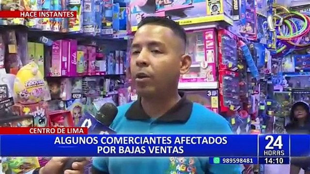 Mesa Redonda: Comerciantes afectados por bajas ventas en campaña navideña