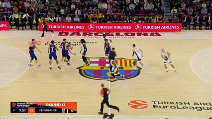 Özet | Barcelona - Fenerbahçe Beko: 89-81 | 13. Hafta - Euroleague 2023/24