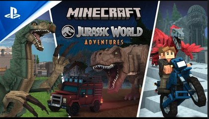 Minecraft: Jurassic World Adventures | Launch Trailer - PS4 Games
