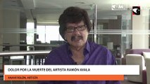 Dolor por la muerte del artista Ramón Ayala