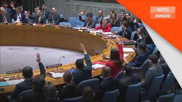 Sesi pengundian resolusi desak gencatan kemanusiaan ditangguh