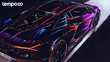 Perayaan 60 Tahun, Lamborghini Revuelto Dijadikan Kanvas Seni