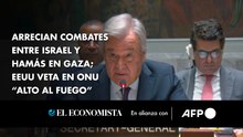 Arrecian combates entre Israel y Hamás en Gaza; EEUU veta en ONU “alto al fuego”