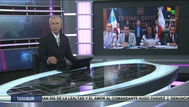 Guatemala: Fiscalía demanda como inválidas las elecciones presidenciales