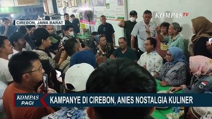 Tiba di Cirebon, Anies Langsung Nostalgia Kuliner Santap Nasi Lengko