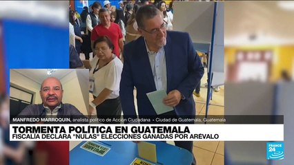 Manfredo Marroquín: "Declaración de la Fiscalía de Guatemala es un caso más de abuso de poder"