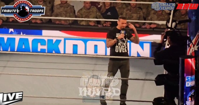 CM Punk 's opinion on Randy Orton and LA Knight & says Wrestlemania Event is his goal!!! - WWE Tribute to the Troops (December 8 2023) Live