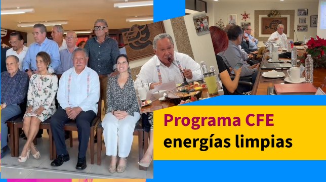 Programa CFE energías limpias