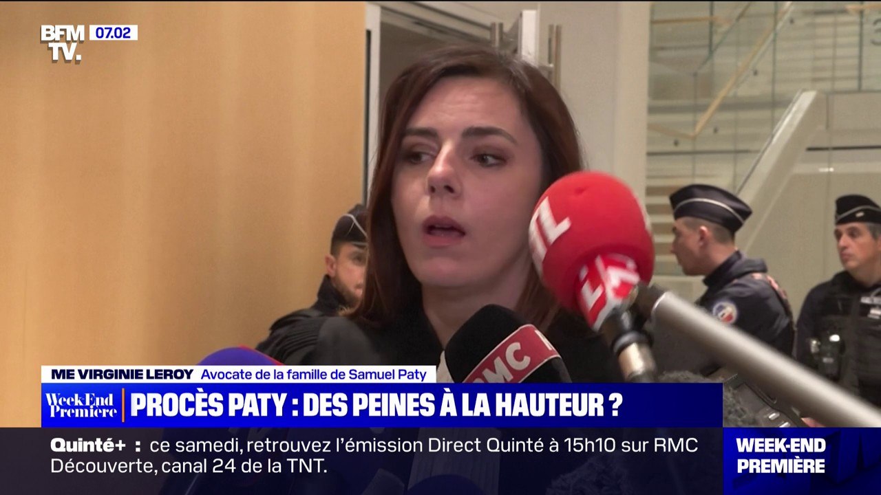 "Il y a eu beaucoup de déceptions": l'avocate de la famille Paty déçue après les condamnations de six adolescents