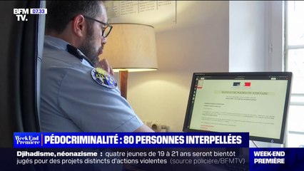 Pédocriminalité: 80 interpellations après la plus grande opération jamais menée en France