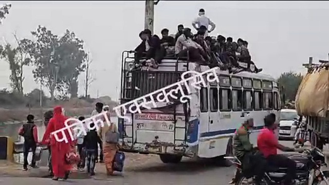 हादसे का सफर: शहर से ही दौड़ रहीं ओवरलोड बसें, नहीं हो रही कार्रवाई