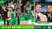 Did Jaylen Brown DESERVE Ejection in Celtics vs Knicks? | Bobby & Josue Postgame Reaction