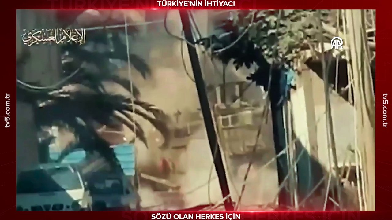 İzzeddin el-Kassam Tugayları, İşgalci İsrail askerleriyle karada çatıştığı görüntüleri yayınladı